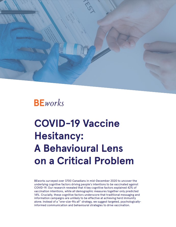 BEworks COVID-19 Vaccine Hesitancy Report Delvinia